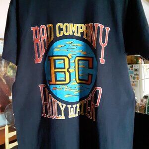 Vtg BAD COMPANY/ DAMN YANKEES 1991 T-SHIRT (NEW XL) Rock BRIAN HOWE SHAW BLADES